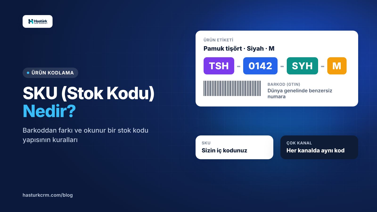 SKU (Stok Kodu) Nedir? Mantıklı Bir SKU Yapısı Nasıl Kurulur